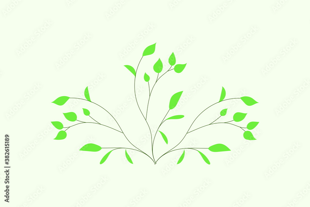 tree branch vector design illustration tree branch vector design illustration