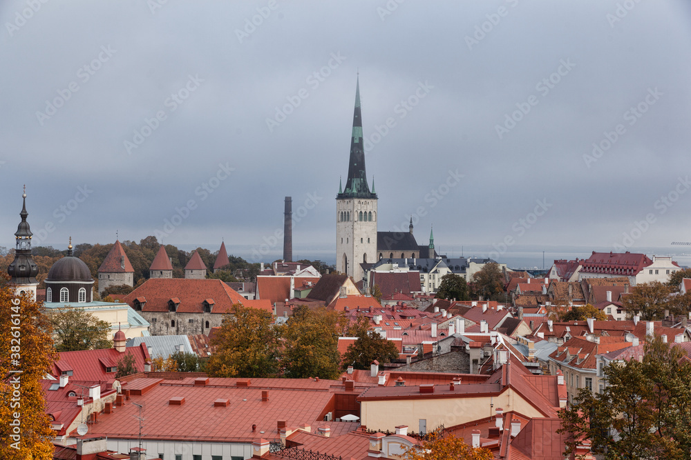 Tallinn panoramic view, Estonia