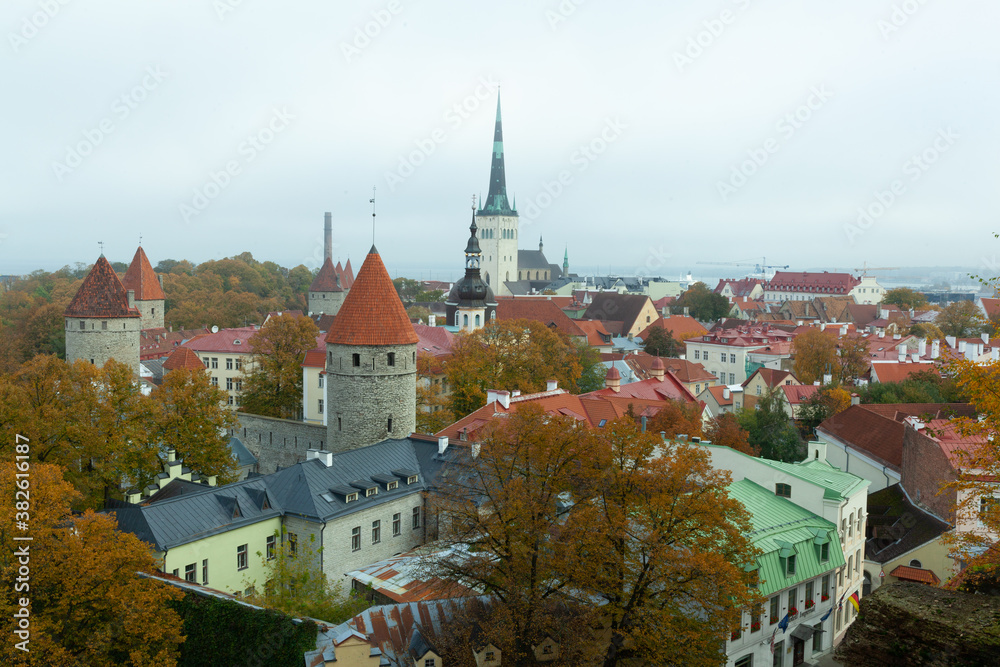 Tallinn panoramic view, Estonia