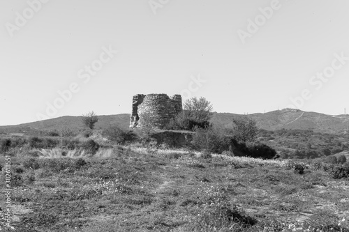 Ruined tower in Baixas