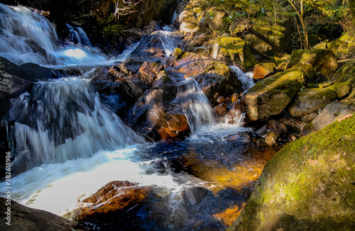 Whillan Beck waterfalls in Boot  Holmbrook  Cumbria