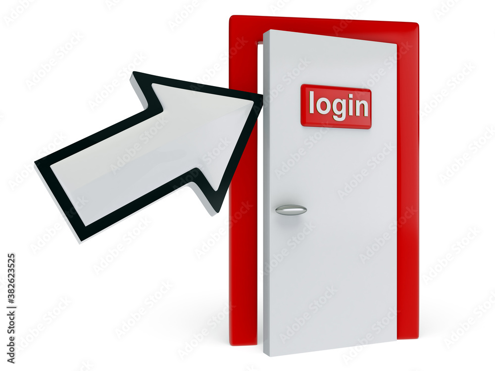 Login door Login door