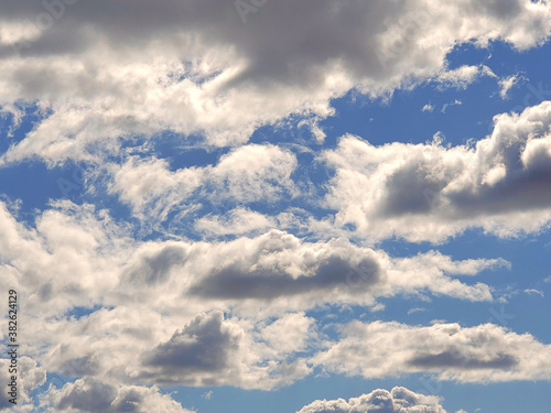Blue Sky with Clouds