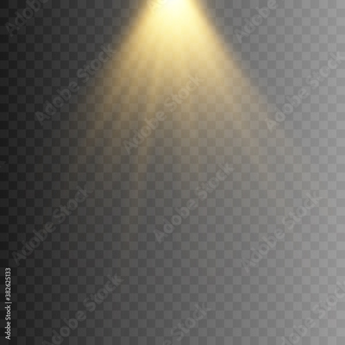 Golden light. Lighting. Light png. Golden lighting. Rays of light. The sun. Abstraction, background.