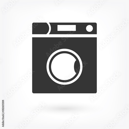 Vector icon Washer 10 EPS . Lorem Ipsum Illustration design