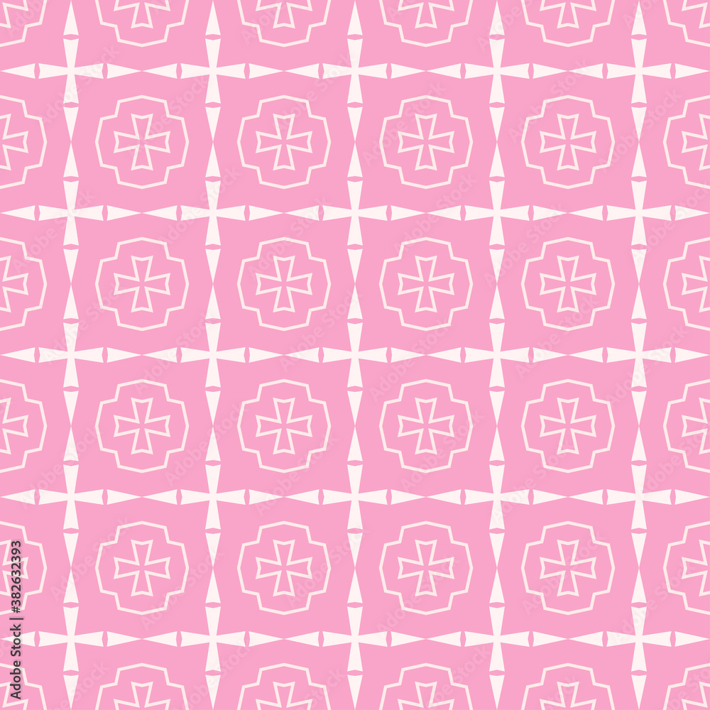 pink background, geometric ornament, wallpaper texture - vector graphic pink background, geometric ornament, wallpaper texture - vector graphic