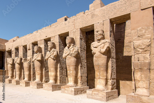 Karnak Temple Entrance Hall in Luxor Egypt