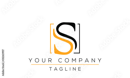Letter S Logo Design, Creative Modern Icon SS