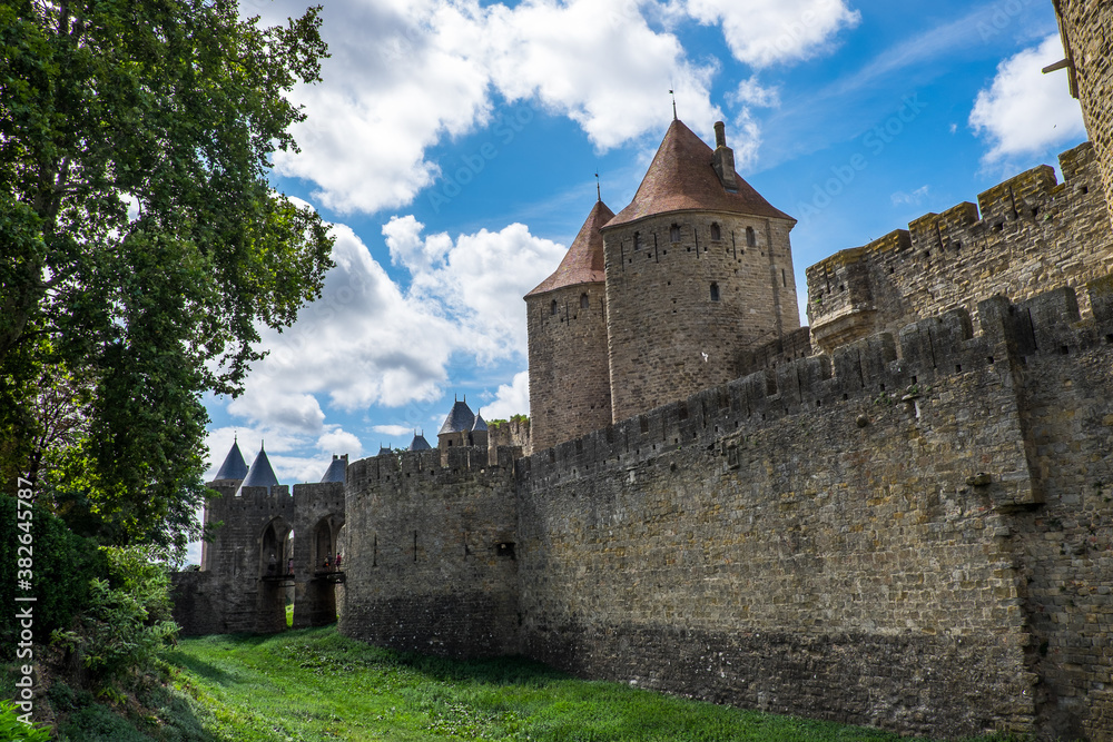 Burg Carcasonne, Frankreich 