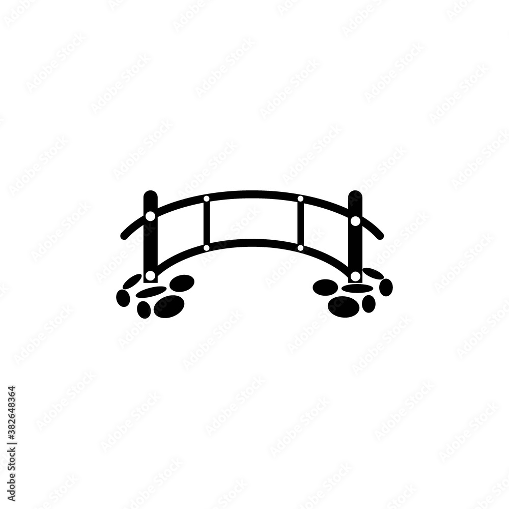 Bridge icon logo, vector design Bridge icon logo, vector design