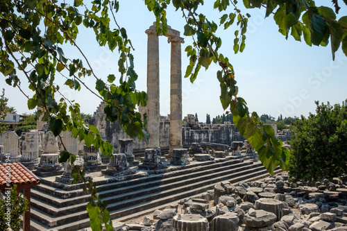 Ruins of the Hellenistic temple of Apollo in Didim / Didyma