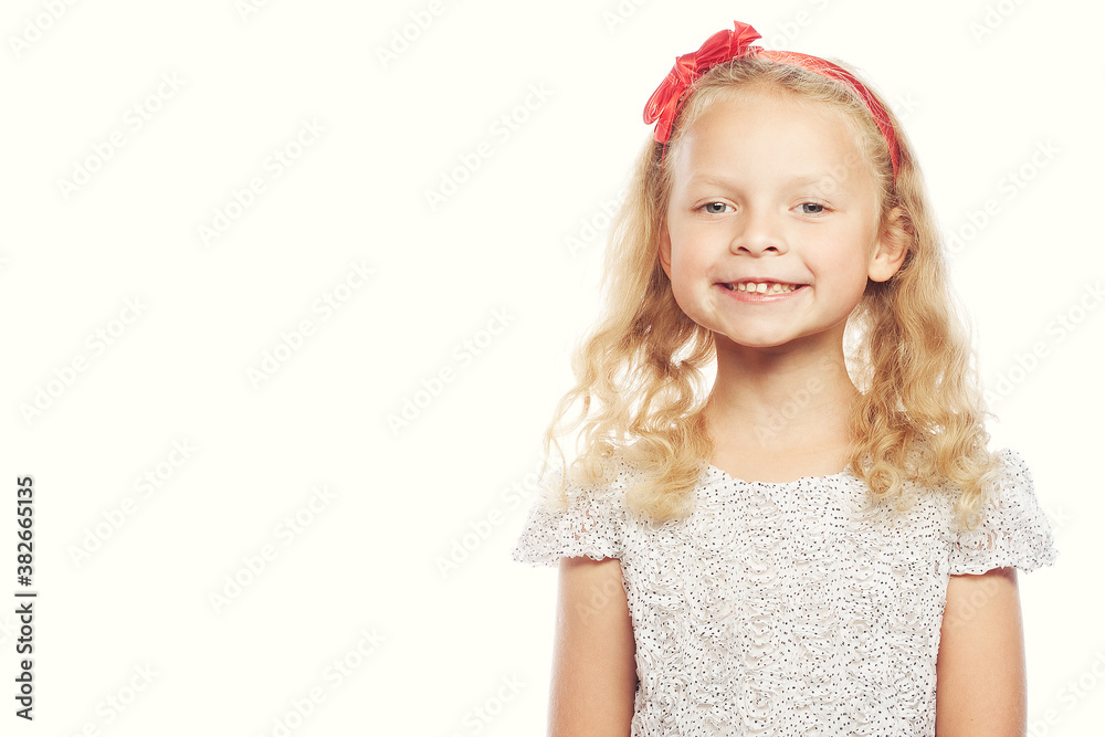 happy time for little girl