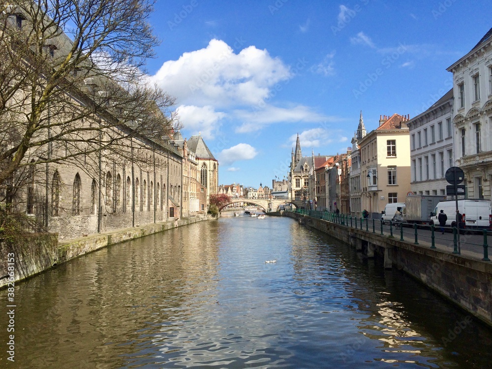 canal in the city