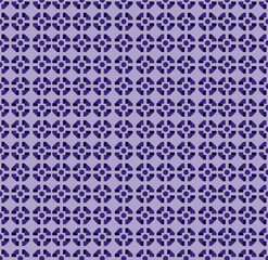 Acrylglasbilder Muster Geometrisches Blumenmuster in HD Qualität  © Glowin_studio
