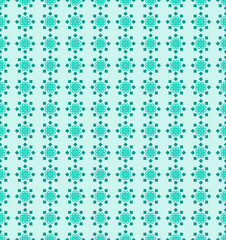 Acrylglasbilder Muster Geometrisches Florales Muster in HD  © Glowin_studio
