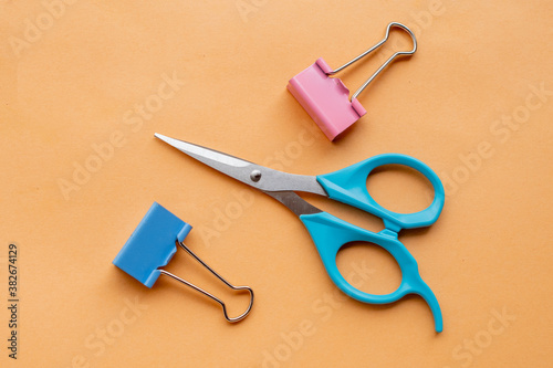 scissors and paper