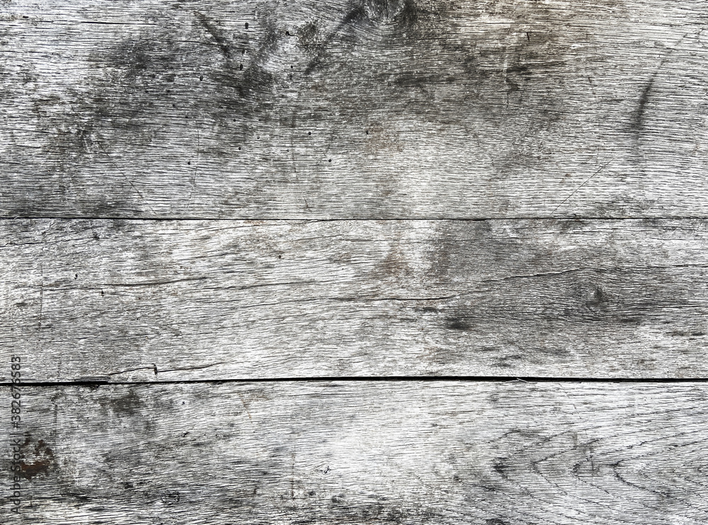 Fototapeta premium Weathered row wood, old panels material