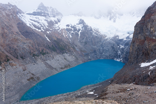 Laguna Sucia view, Fitz Roy mountain, Patagonia