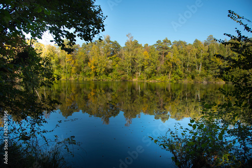 Waldsee bei Marckolsheim im Elsass