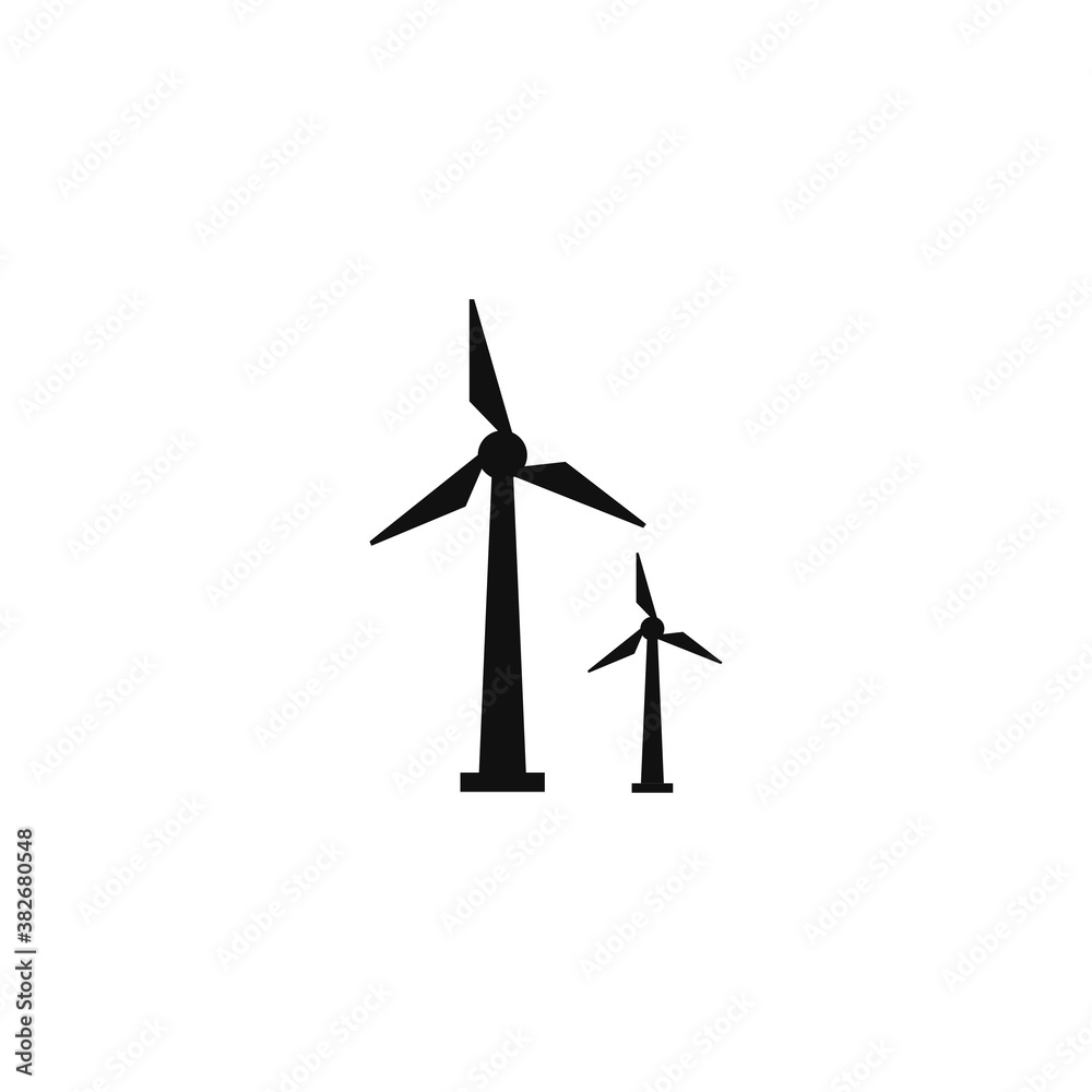 Wind turbine icon for your website, logo, app, UI, product print. wind turbine concept flat Silhouette vector illustration icon. EPS vector file Wind turbine icon for your website, logo, app, UI, product print. wind turbine concept flat Silhouette vector illustration icon. EPS vector file