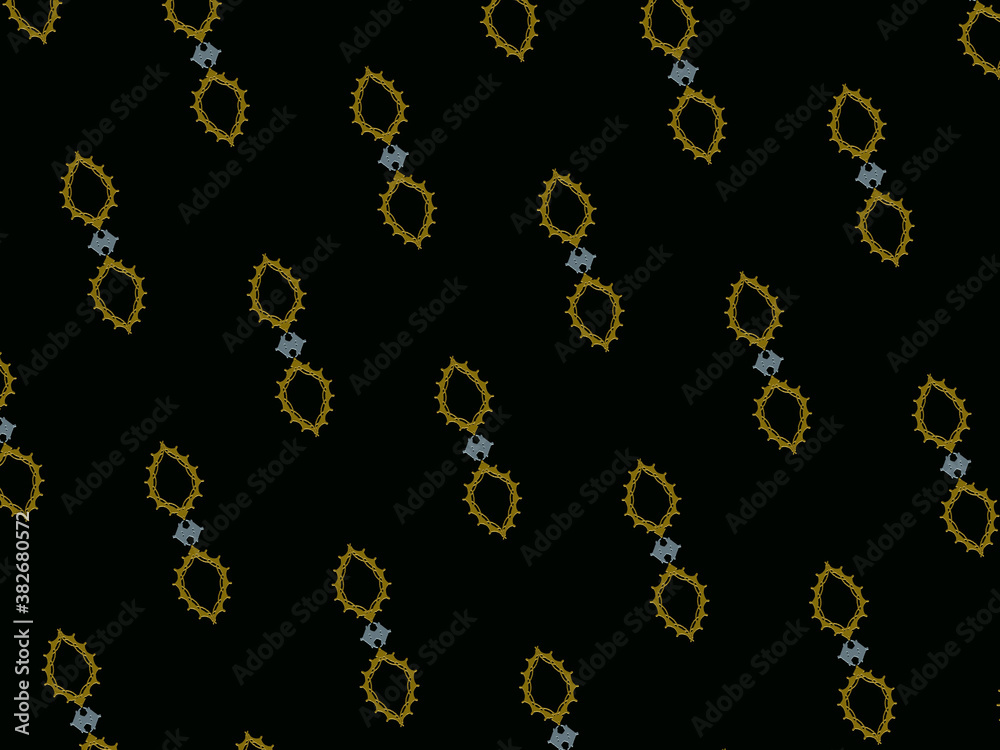 golden symbol pattern