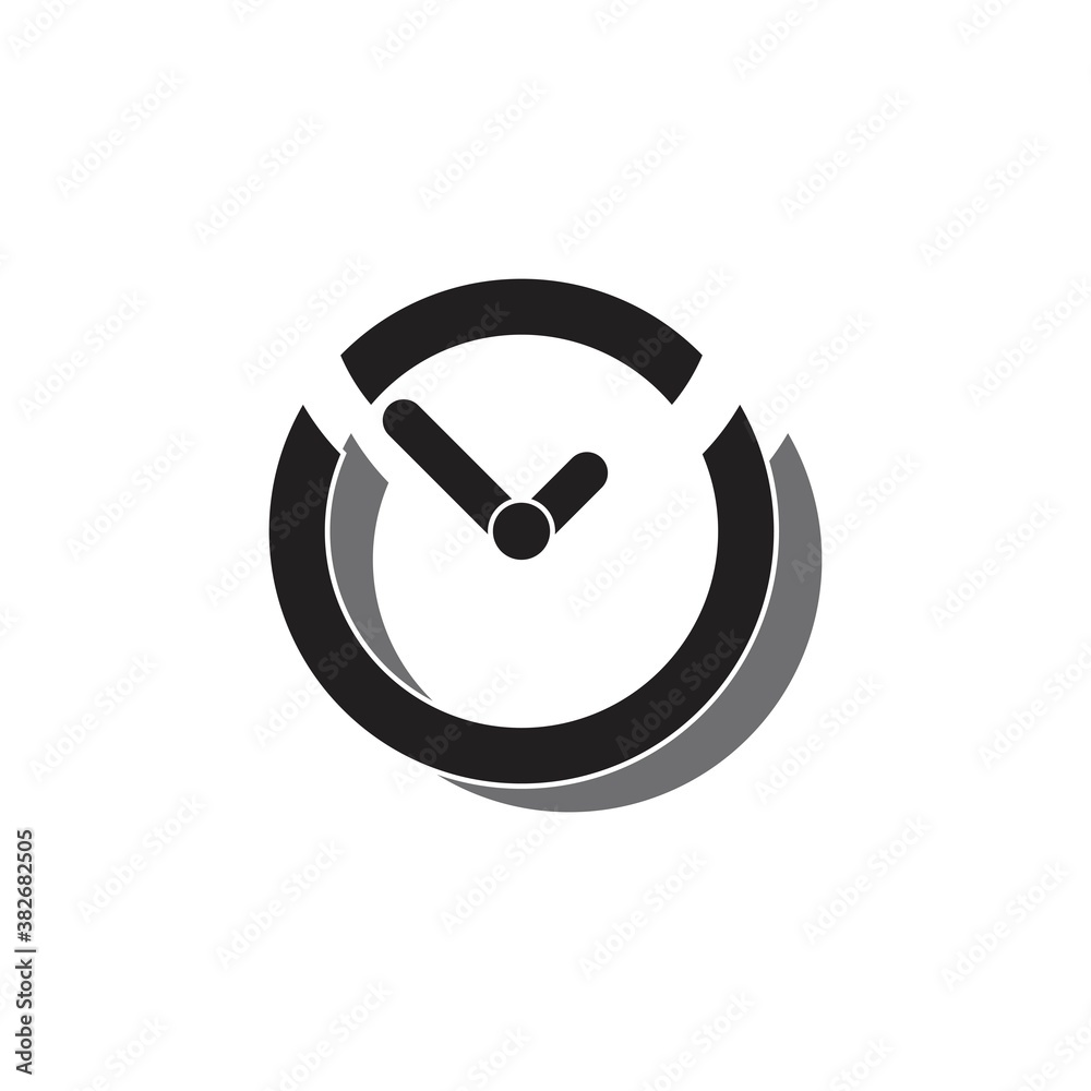 clock logo icon clock logo icon