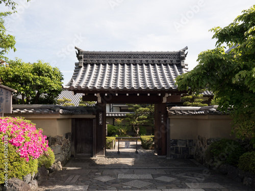 Templo Tenryuji, en el barrio de Arashiyama, en Kioto, Japón © caroldanvers