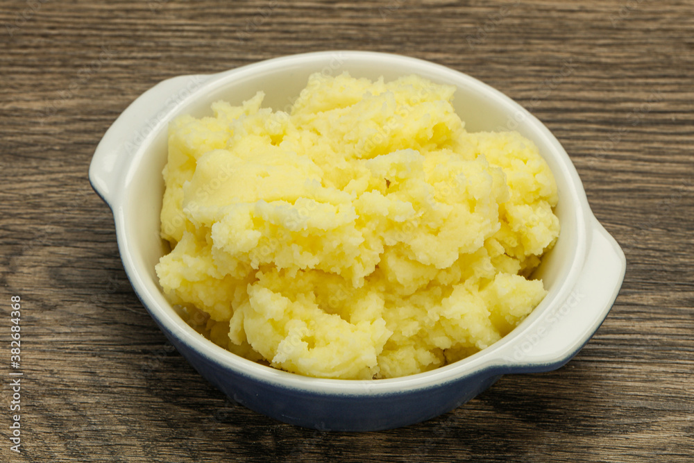 Mashed potato in the bowl Mashed potato in the bowl