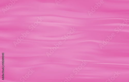 The wrinkles of the fabric are thin and beautiful waves