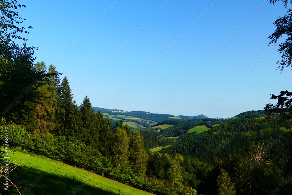 bucklige Welt, Landschaft in Niederösterreich bucklige Welt, Landschaft in Niederösterreich