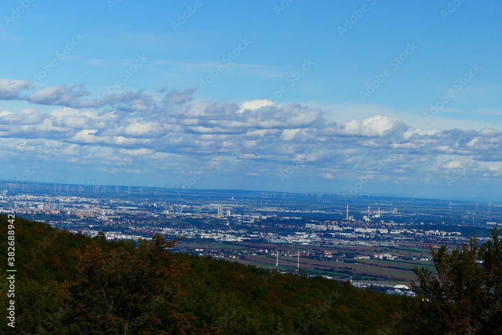 Blick nach Wien