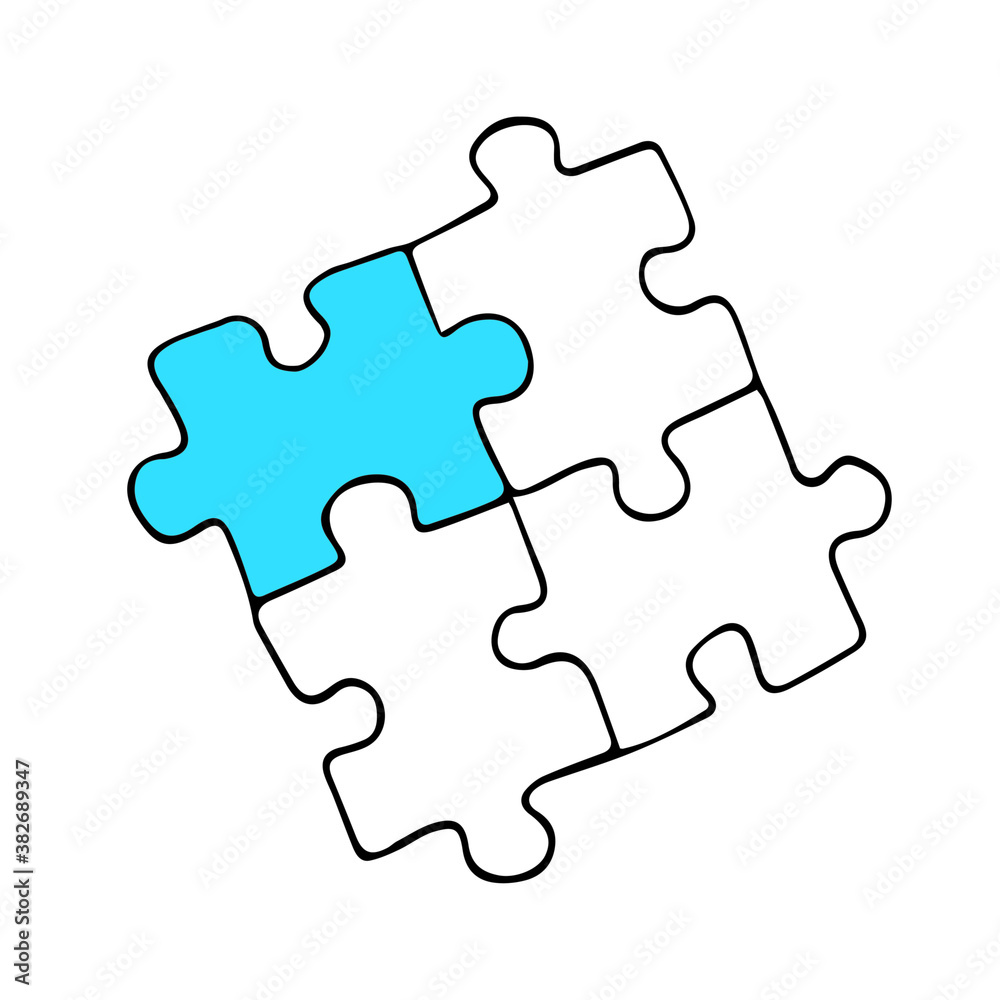 Vector illustration of the behavior of children with autism. World autism awareness day.isolated on a white background Vector illustration of the behavior of children with autism. World autism awareness day.isolated on a white background