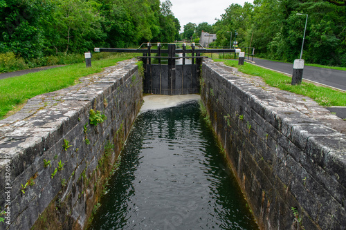 Traditional Irish Canal Lock