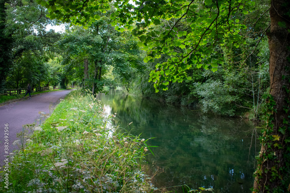 Obraz premium Old Irish Canal
