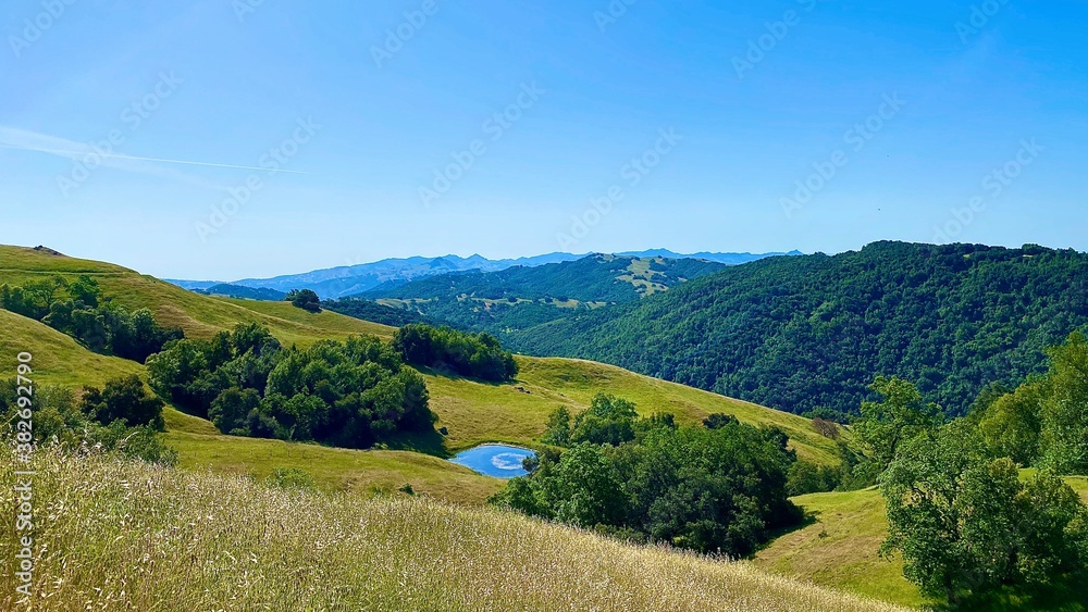 Peaceful hills