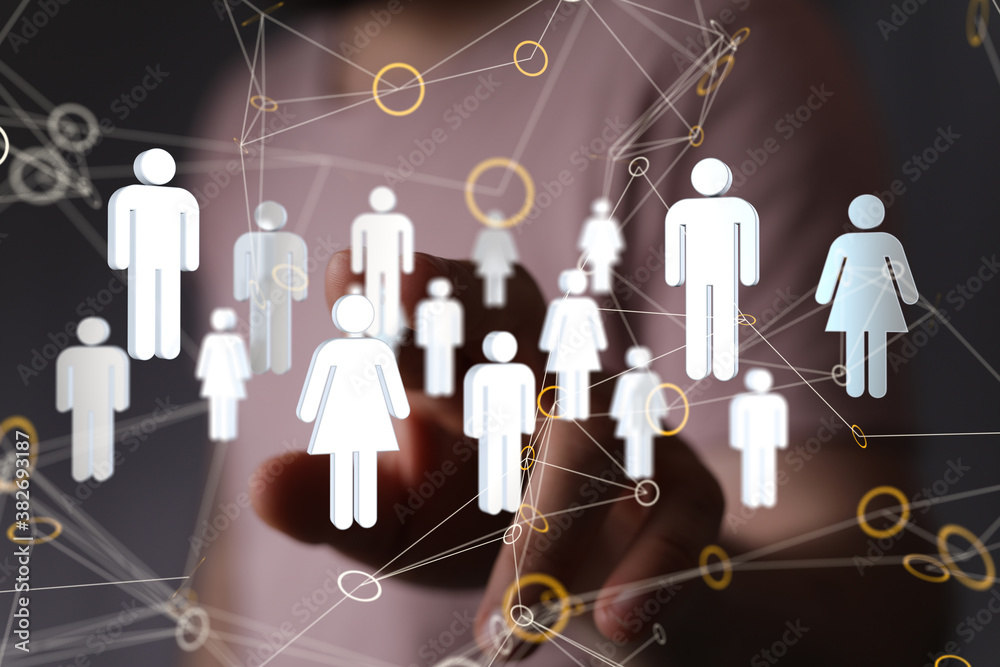 organization chart team concept networking technology. organization chart team concept networking technology.