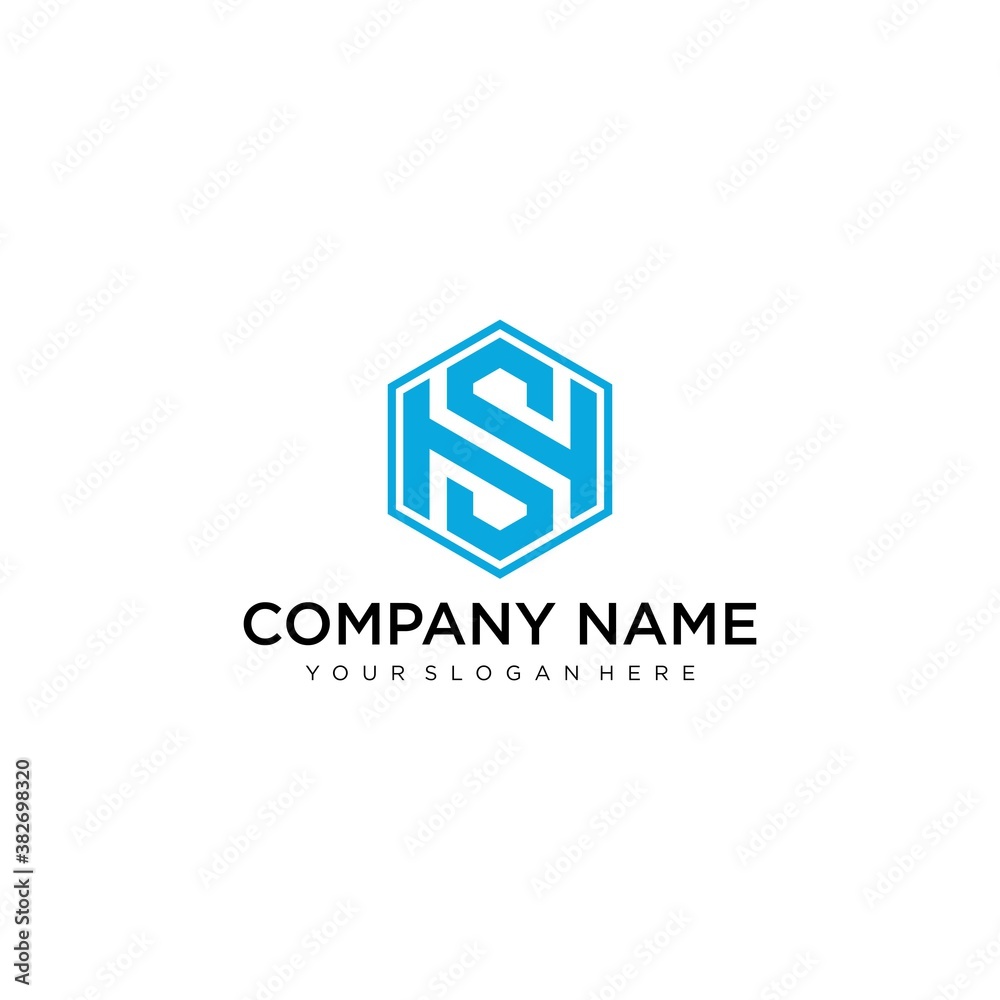 S Monogram letter logo. S line letter logo - Vector template for logo or monograms.