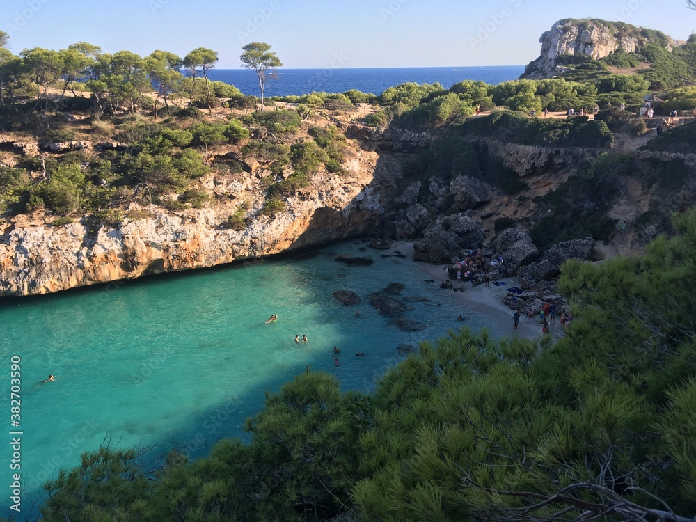 Calo den Moro , Mallorca , españa 