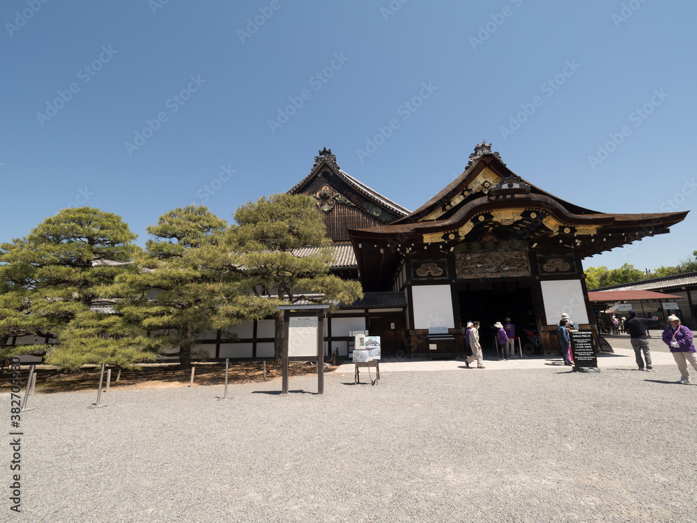 Castillo Nijo, en Kioto, Japón