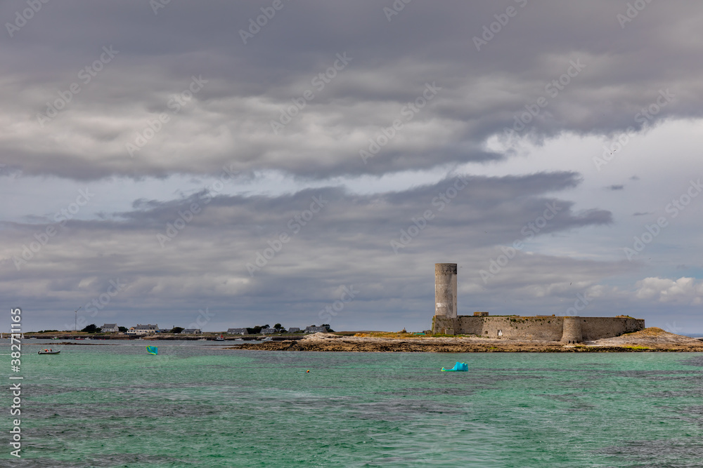 Fort Cigogne, Glenan Islands, Finistere, Brittany, France