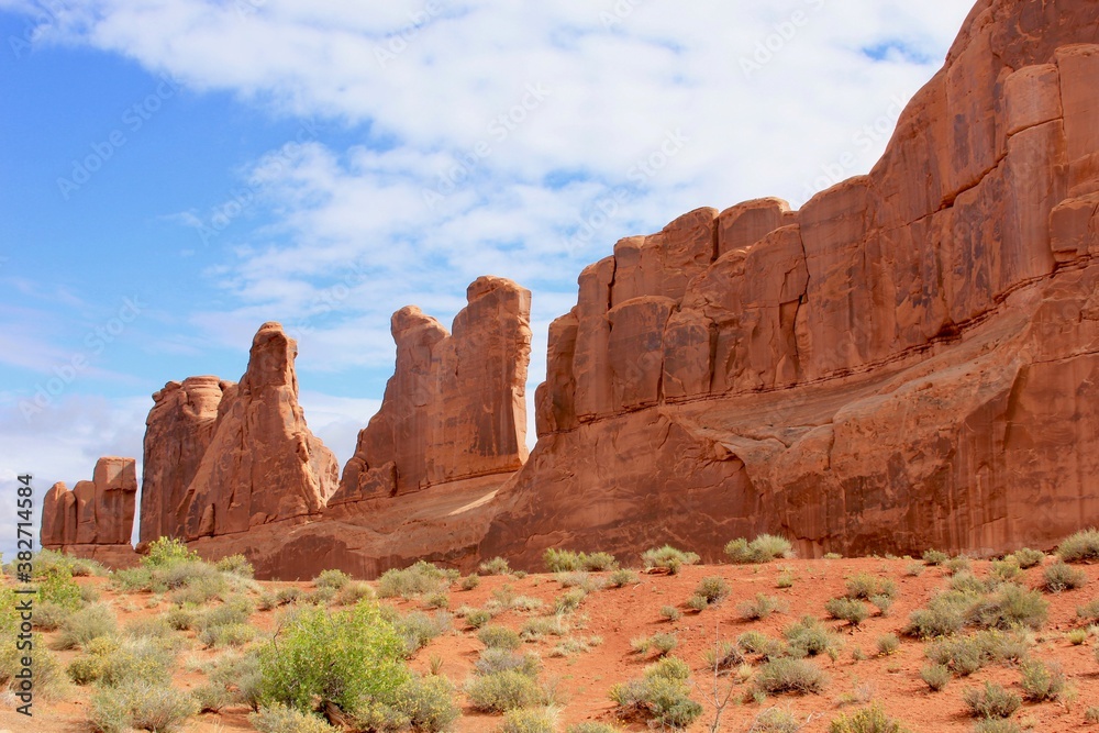 Fototapeta premium Wall Street in arches national park
