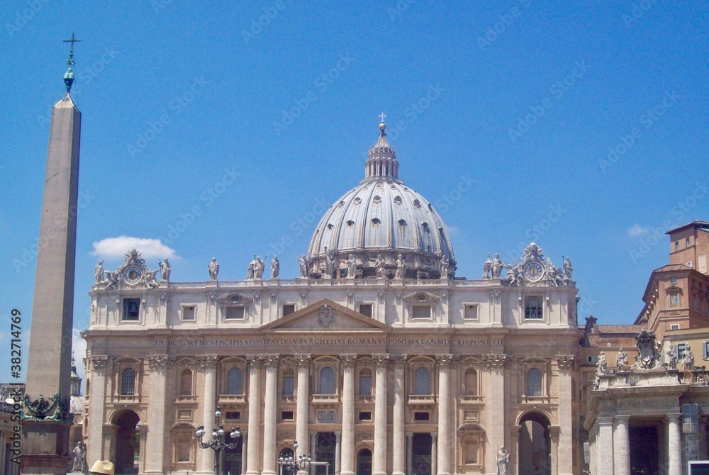 Obraz premium saint peter basilica city