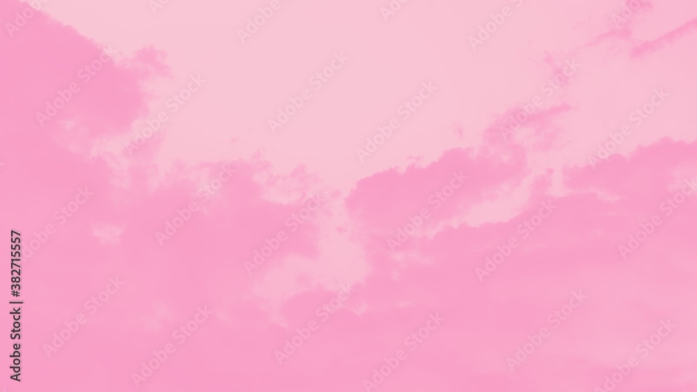 Abstract pastel pink soft color sky background with clouds, panorama Abstract pastel pink soft color sky background with clouds, panorama