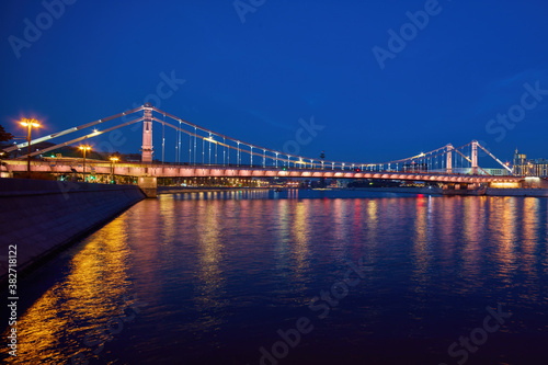 Crimean Bridge in Moscow  Russia