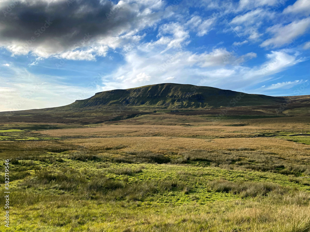Pen-y-gent, near the road leading from, Halton Gill, Skipton, Yorkshire Pen-y-gent, near the road leading from, Halton Gill, Skipton, Yorkshire