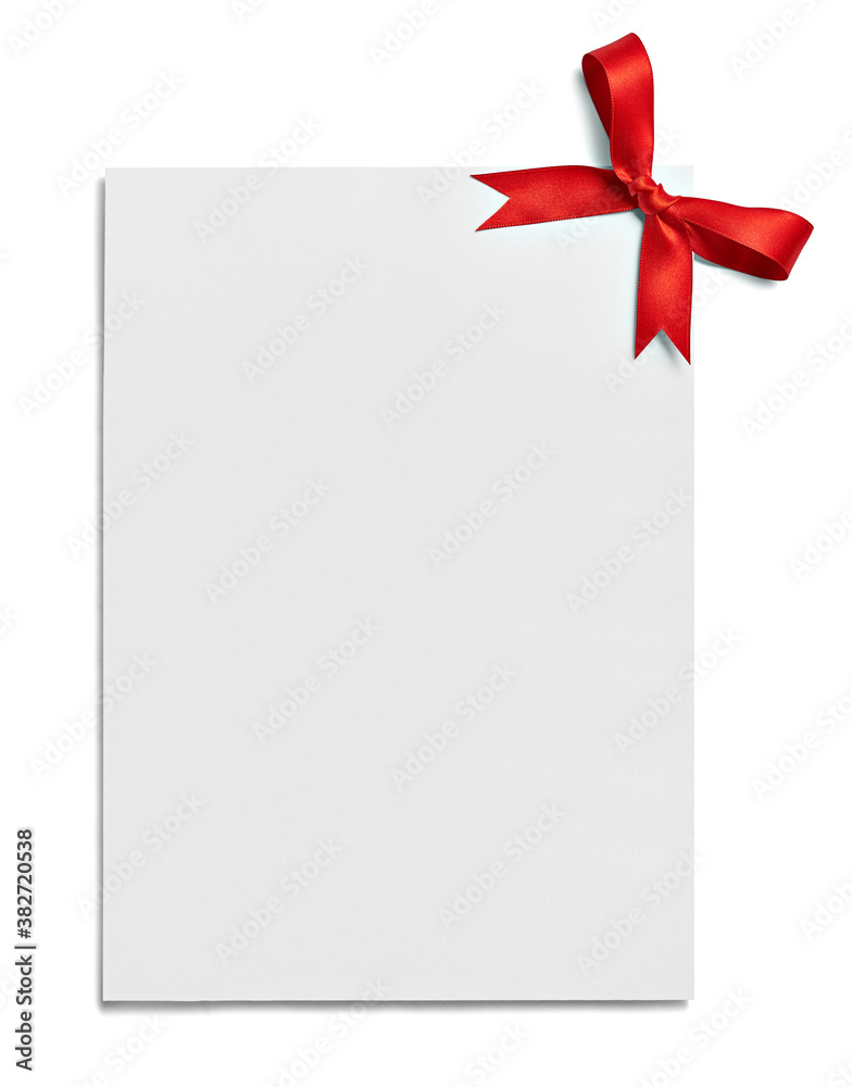 ribbon bow card note chirstmas celebration greeting ribbon bow card note chirstmas celebration greeting