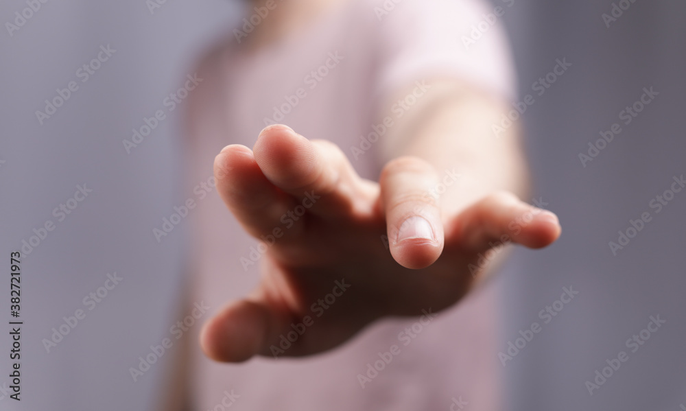 A man hand touching virtual screen, modern background concept , can put your text at the finger, copy space. A man hand touching virtual screen, modern background concept , can put your text at the finger, copy space.