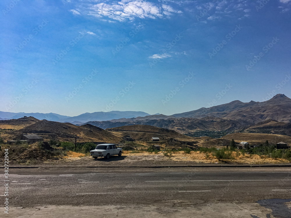 Fototapeta premium Stepanakert, Artsakh (Nagorno-Karabakh), 7 August 2017.