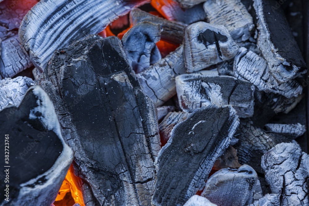 Magic close up view of smouldering coals. Beautiful backgrounds. Magic close up view of smouldering coals. Beautiful backgrounds.