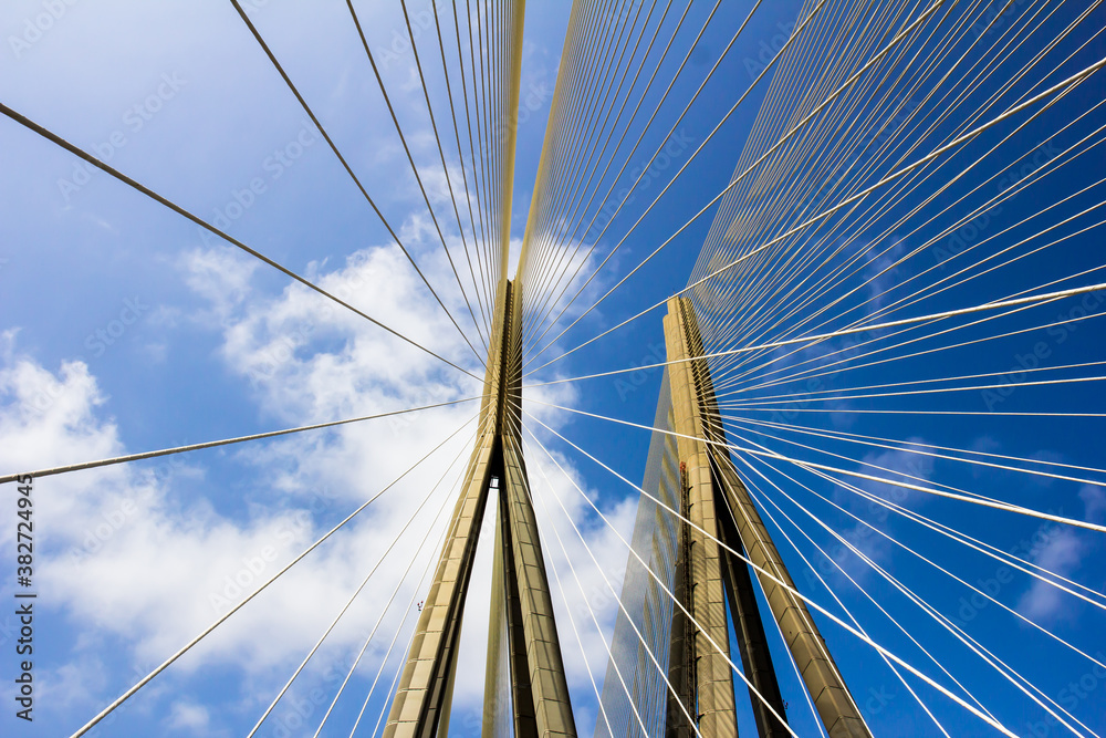 Bandra Worli Sea Link connecting the city of Mumbai with the Western Suburbs Bandra Worli Sea Link connecting the city of Mumbai with the Western Suburbs